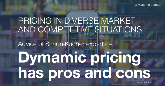 Pricing in diverse market and competetive situations: Dynamic pricing has pros and cons