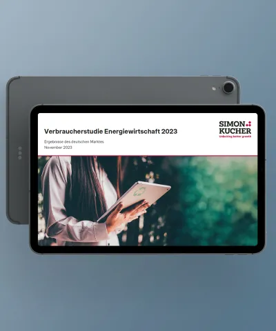 woman holding a tablet